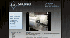 Desktop Screenshot of exactmachine.com